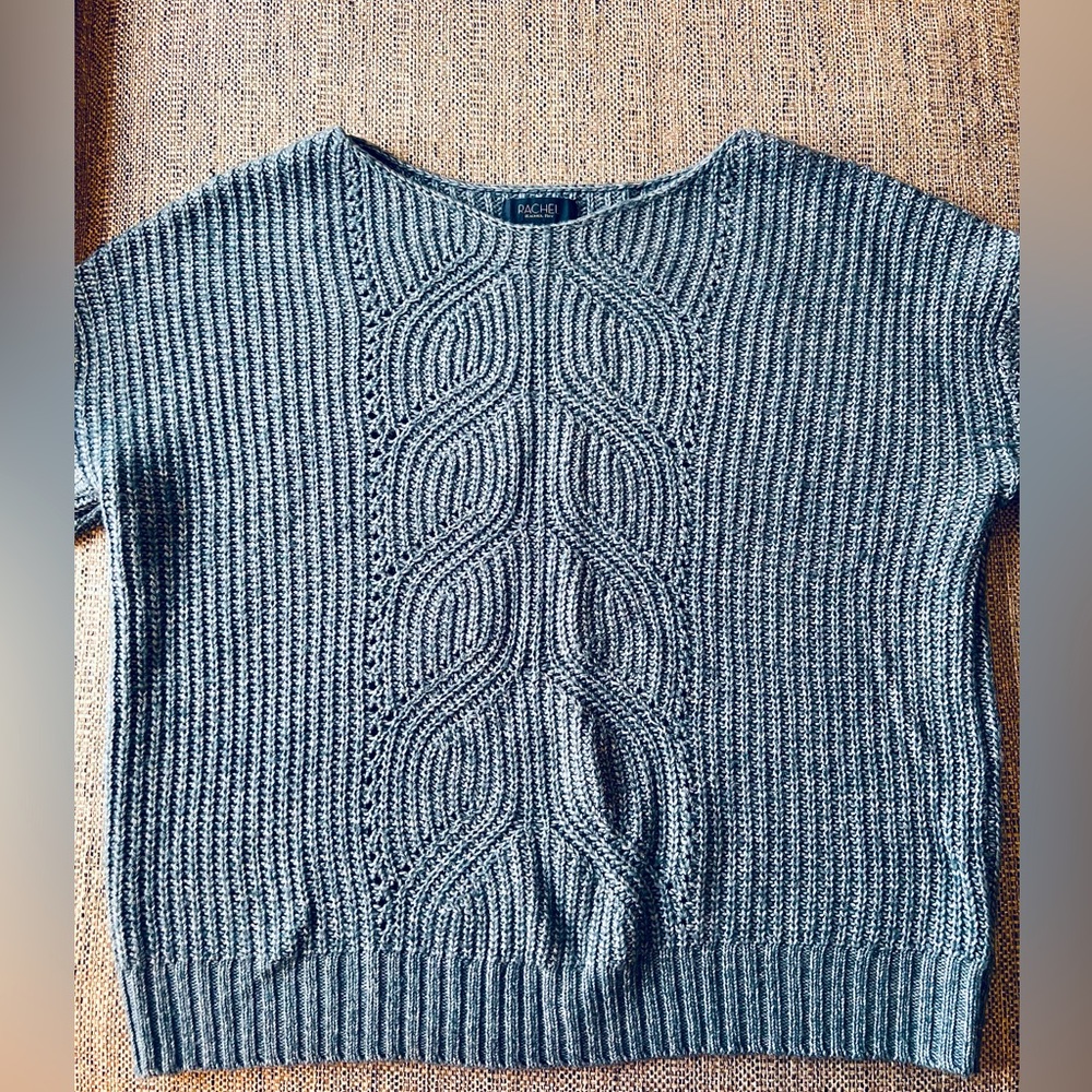 RACHEL cable knit sweater Size L